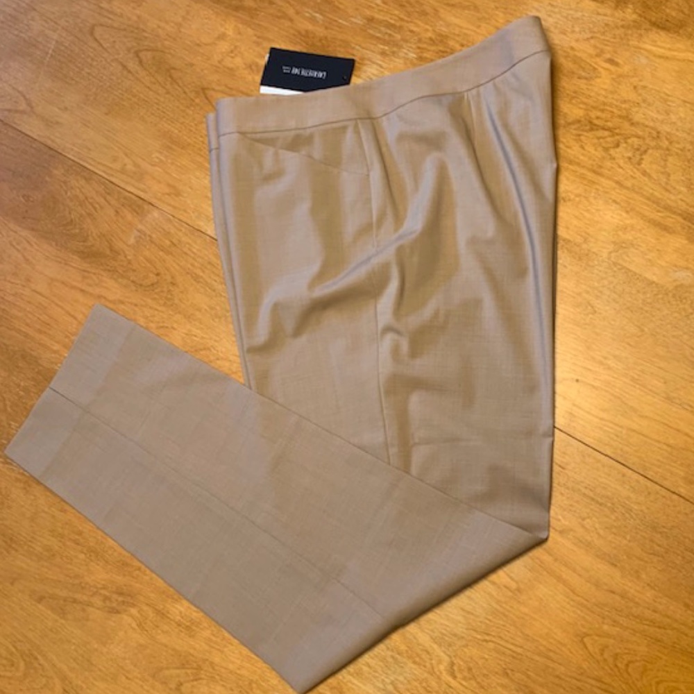 Lafayette 148 New York NEW Irving Wool Pant 12